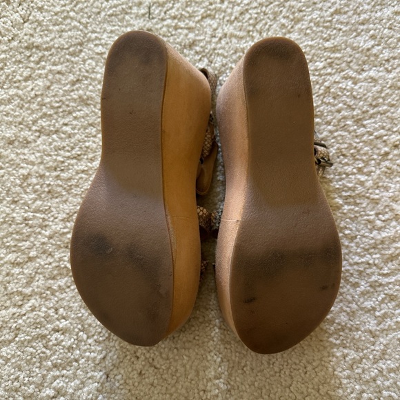 Kork-Ease x Free People Elysse Platform Suede Leather 70s Bohemian Sandals - Picture 5 of 5